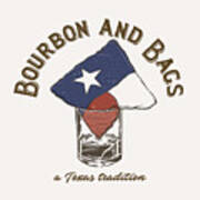 Bourbon And Bags Art Print