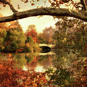 Bow Bridge Views Art Print