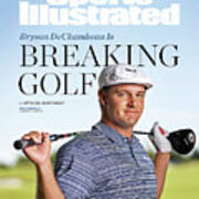 Bryson Dechambeau Is Breaking Golf Cover Art Print