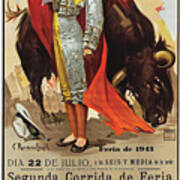 Bullfighting Valencia Art Print
