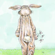 Bunny Suit Art Print