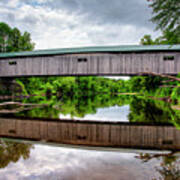 Cambridge Junction Bridge Art Print