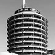 Capitol Records Building Art Print