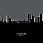 Caracas Venezuela Skyline #72 Art Print
