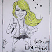 Carrie Underwood Art Print
