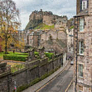 Castle Of Edinburgh Art Print