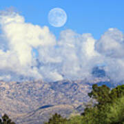 Catalina Clouds And Moon 24946 Art Print