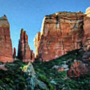 Cathedral Rock 08-032 Art Print