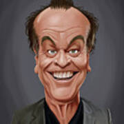 Celebrity Sunday - Jack Nicholson Art Print