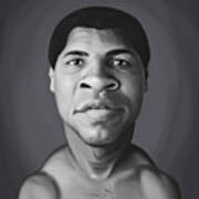 Celebrity Sunday - Muhammad Ali Art Print