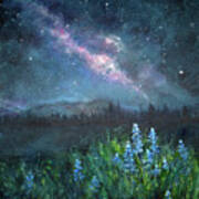 Celestial Meadow Art Print