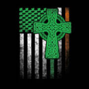 The Irish Celtic Cross Flag 