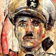 Charlie Chaplin - The Great Dictator Art Print