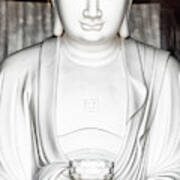 China 10 Mkm2 Collection - White Buddha I Art Print