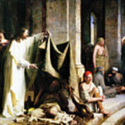Christ Healing The Sick At Bethesda, 1883 Art Print