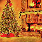 Christmas Tree 27 Art Print