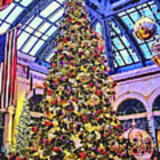 Christmas Tree, Bellagio, Las Vegas Art Print