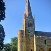 All Saints Church Brixworth #3 Art Print