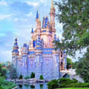 Cinderella Castle 60th Anniversary Art Print