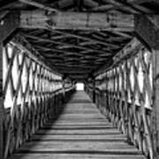 Clarkson Covered Bridge Art Print