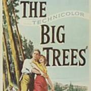Classic Movie Poster - The Big Trees Art Print