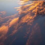 Clouds At Sunset Art Print