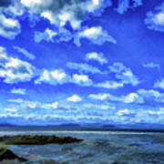 Clouds Over St Lawrence Art Print