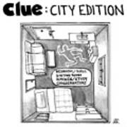 Clue City Edition Art Print