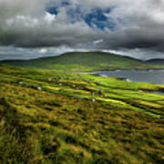 Coastal Landscape Of Ireland Art Print