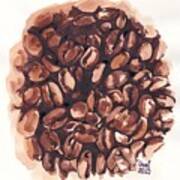 Cofee Beans Art Print
