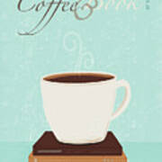 Coffee And Book Club Illustration By Patricia Awapara Art Print