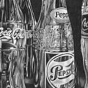 Coke And Pepsi Art Print