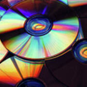Compact Disks Art Print