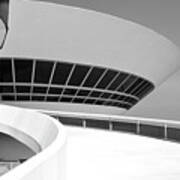Contemporary Art Museum, Mac, By Oscar Niemeyer Art Print
