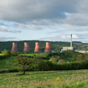 Cooling Towers Art Print