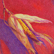 Corn Cob Art Print