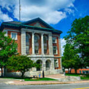 Courthouse In Bangor, Maine Art Print