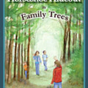 Cover For Middle-grade Novel The Children Of Horseshoe Hideout In Family Trees Art Print