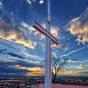 Cross Of The Martyrs - Historical Monument In Santa Fe New Mexico Art Print