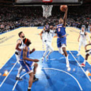 Dallas Mavericks V New York Knicks Art Print