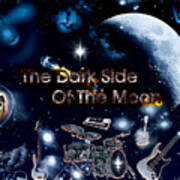Dark Side Of The Moon Art Print
