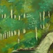 Darken Woods Painting # 247 Art Print