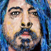 Dave Grohl The Foo Fighters Art Print