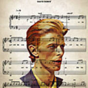 David Bowie - Life On Mars Art Print