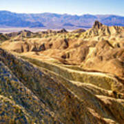 Death Valley Desert Hills Art Print