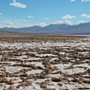 Death Valley Salt Flats Art Print