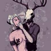 Deer Daddy Series 5 Deeper Art Print