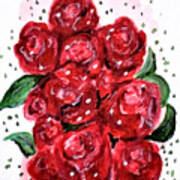 Designer Roses No4. Art Print
