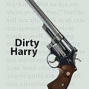 Dirty Harry - Alternative Movie Poster Art Print