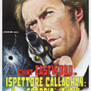 ''dirty Harry'', With Clint Eastwood, 1971 Art Print